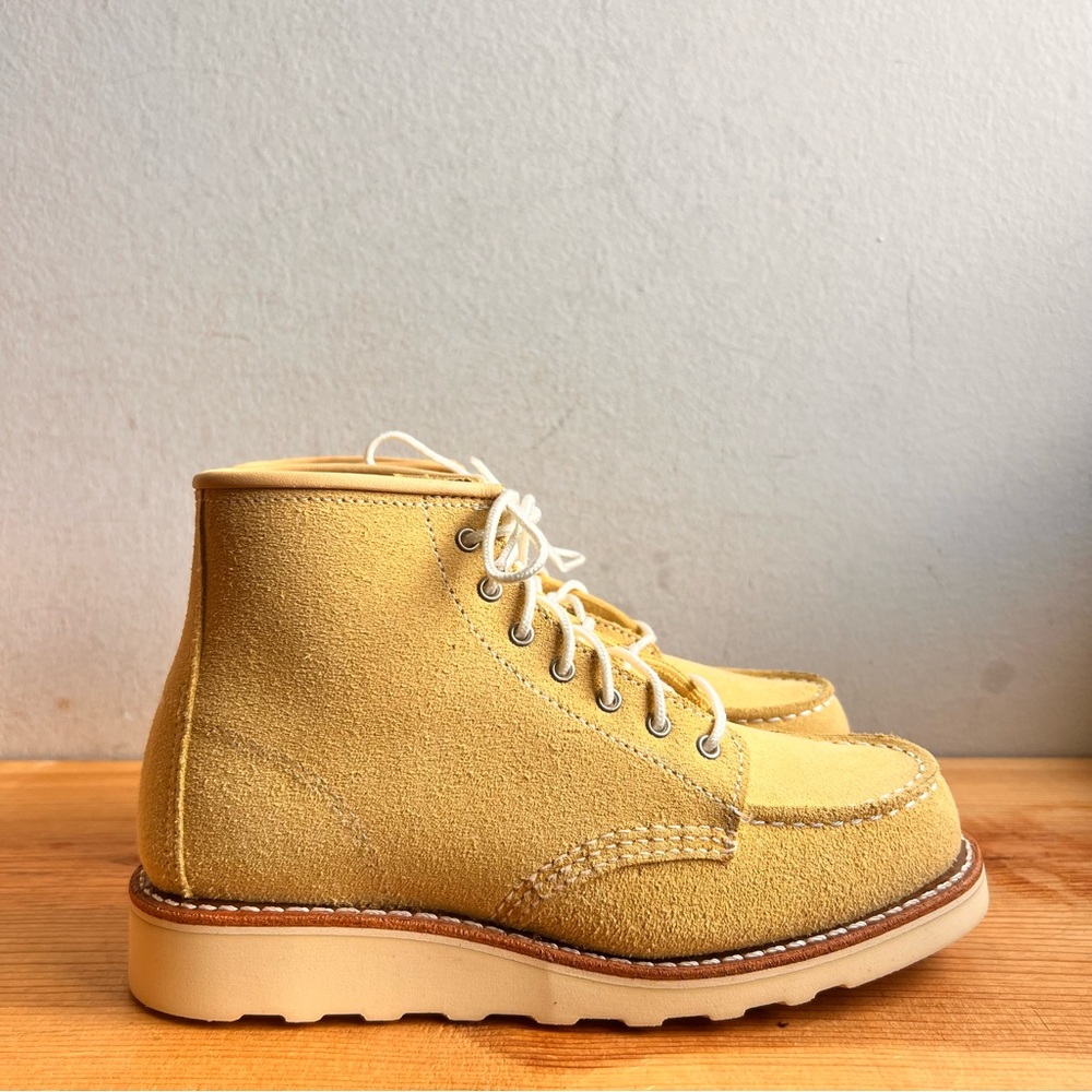 Red Wing Moc Toe Boots - Picture 1 of 12